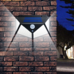 Lampa naścienna solarna z czujnikiem 100LED 100W