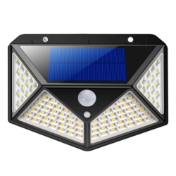 Lampa naścienna solarna z czujnikiem 100LED 100W
