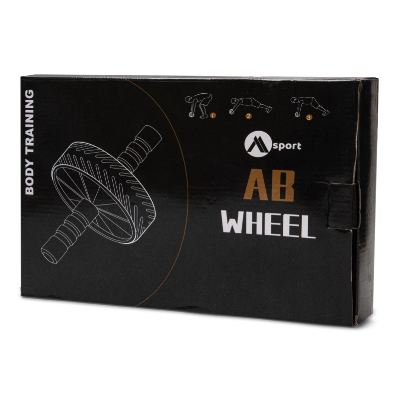 Kółko do ćwiczeń mięśni brzucha AB wheel roller