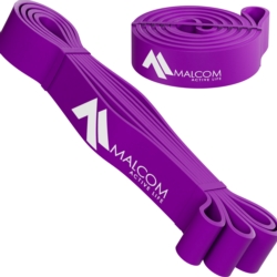 Guma oporowa do ćwiczeń gumy Powerband Fioletowa 17-26kg