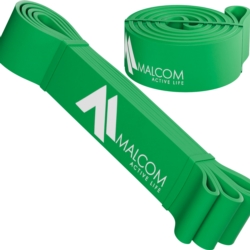 Guma oporowa do ćwiczeń gumy Powerband Zielona 27-36kg