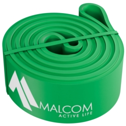 Guma oporowa do ćwiczeń gumy Powerband Zielona 27-36kg
