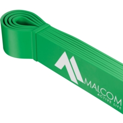 Guma oporowa do ćwiczeń gumy Powerband Zielona 27-36kg