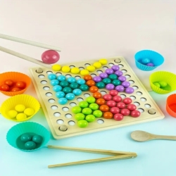 Ukladanka sensorryczna Montessori mozaika