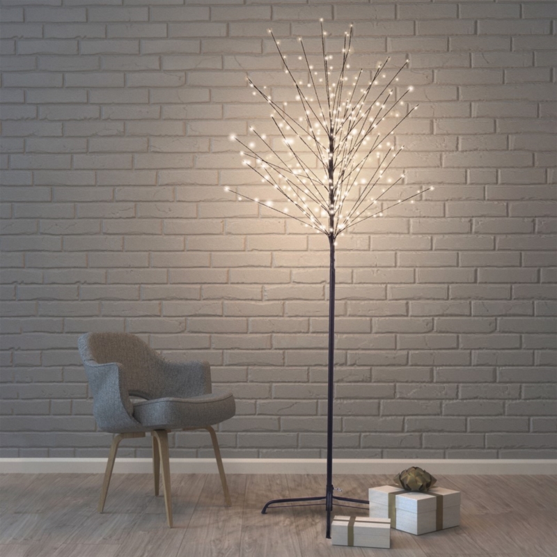 Drzewko świąteczne z oświetleniem LED 180cm
