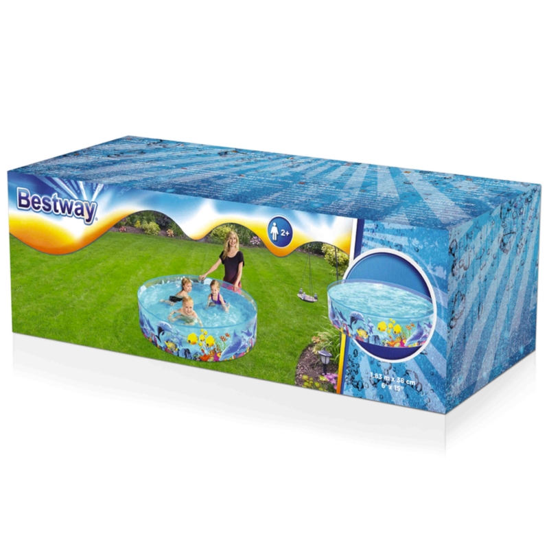 Basen rozporowy dla dzieci okrągłyBasen rozporowy dla dzieci okrągły Bestway 183x38cm