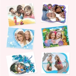 Cyfrowy aparat fotograficzny dla dzieci Niebieski + Karta 64GB