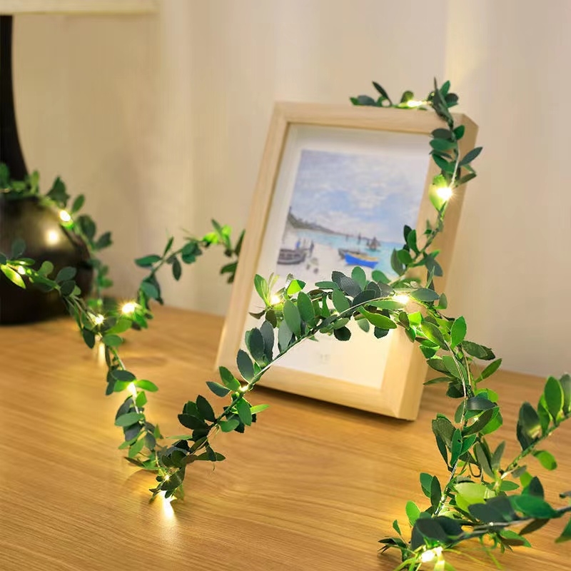 Girlanda świąteczna choinkowa z lampkami LED 2m