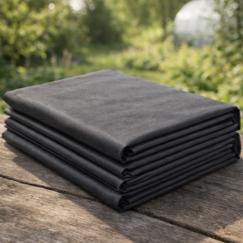 Agrotkanina wiosenna ściółkująca na chwasty czarna 100g/m2 1,6x10m