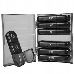 Organizer na leki i tabletki 7 dni 3 pory dnia
