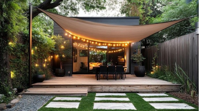  Żagiel przeciwsłoneczny – modna alternatywa dla parasola?