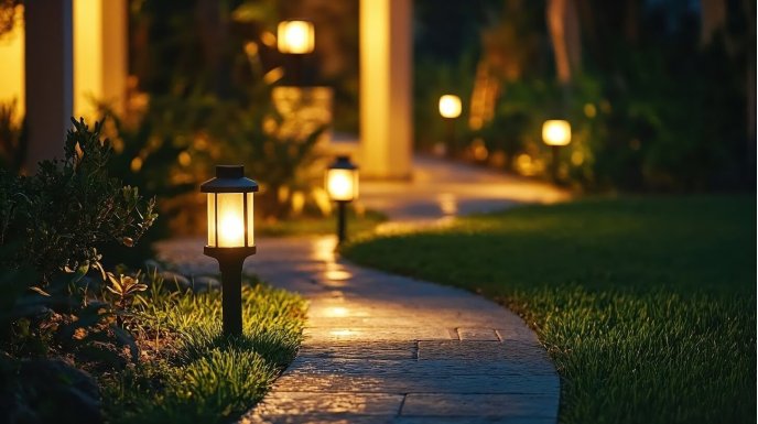  Jakie oświetlenie sprawdzi się najlepiej na działce latem?