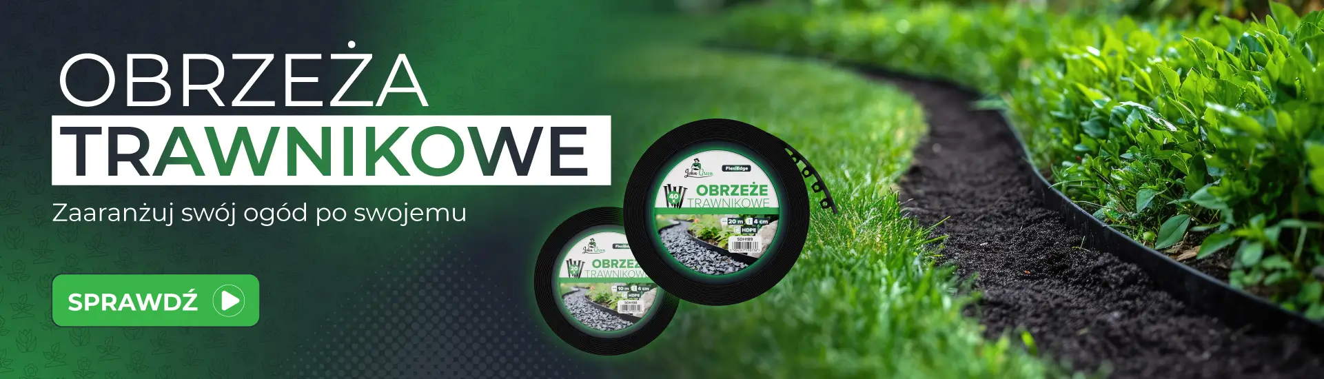 Obrzeża trawnikowe